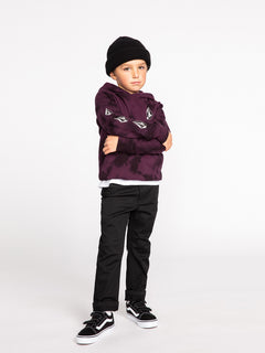 Little Boys Iconic Stone Plus Pullover Hoodie - Mulberry (Y4132201_MUL) [0080]