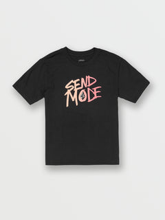 Little Boys Send Mode Tech Short Sleeve Tee - Black (Y4332230_BLK) [F]