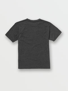 Little Boys Shamanta Short Sleeve Shirt - Dark Black Heather (Y5742200_DBH) [B]